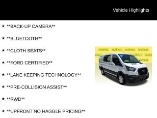 Ford Transit 2025 250 3 puertas SWB Techo Bajo Furgón de Carga