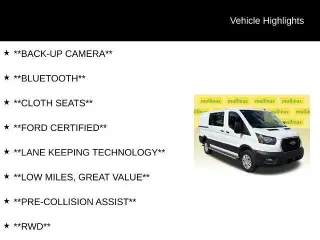Ford Transit 2025 250 3DR LWB Techo Bajo Furgón de Carga