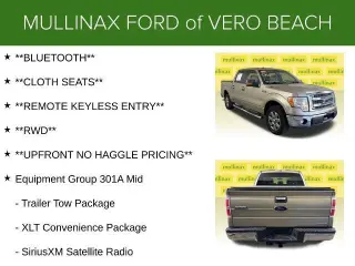Ford F-150 2013 4x2 XLT 4 puertas SuperCrew Styleside 5.5 pies SB