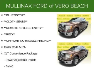 Ford F-150 2011 4x2 XLT 4 puertas SuperCab Styleside 1.98 m (6.5 pies) SB