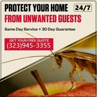 ROACHES CONTROL (323)945-3355.