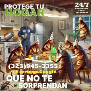 ROACHES CONTROL (323)945-3355.