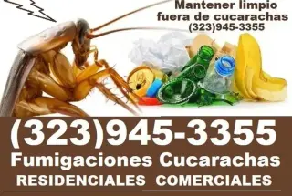 ROACHES CONTROL (323)945-3355.