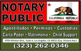 █►NOTARY ►APOSTILLADOS►CARTAS