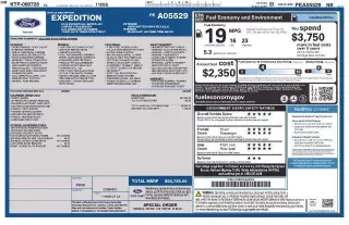 Ford Expedition 2023 4x2 Limited 4 puertas SUV