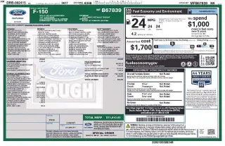 Ford F-150 2021 4x4 Platinum 4 puertas SuperCrew 5.5 pies SB