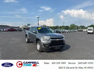 Chevrolet Colorado 2022 4x2 Work Truck 4 puertas Cabina Crew 5 pies. SB