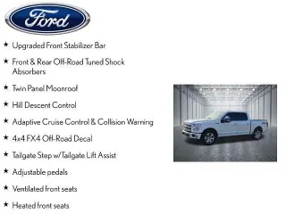 Ford F-150 2015 4x4 Platinum 4 puertas SuperCrew 6.5 pies. SB