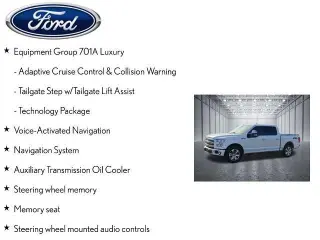 Ford F-150 2015 4x4 Platinum 4 puertas SuperCrew 6.5 pies. SB