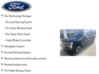 Ford F-150 Lightning 2023 AWD XLT 4 puertas SuperCrew 5.5 pies. SB