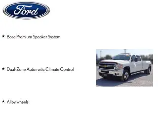 Chevrolet Silverado 3500HD 2013 4x4 LTZ 4dr Crew Cab SRW