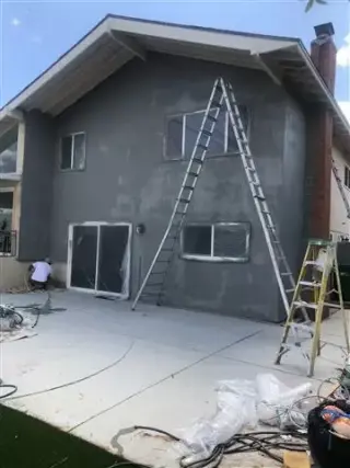 Painting interior and exterior