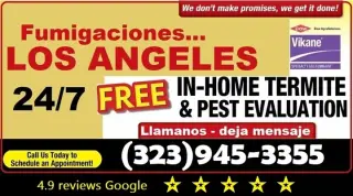 PEST CONTROL SERVICES L.A.