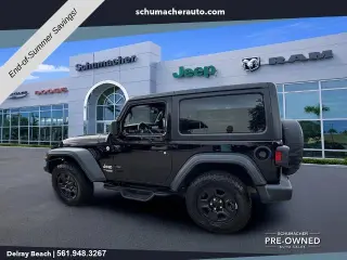Jeep Wrangler 2020 4x4 Sport 2 puertas SUV