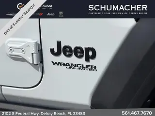 Jeep Wrangler Unlimited 2022 4x4 Sport 4 puertas SUV