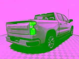 Chevrolet Silverado 1500 2025 4x2 RST 4 puertas Cabina Crew 5.8 pies. Caja corta
