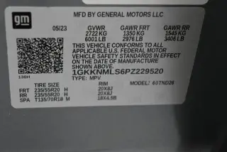 GMC Acadia 2023 SLT 4 puertas SUV
