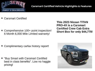 Nissan Titan 2023 4x4 PRO-4X 4 puertas Cabina Crew 5.6 pies. SB