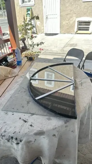 Reemplazo de vidrio roto