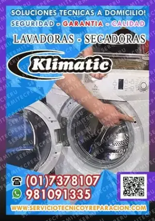 Técnicos »Lavadoras» Klimatic«