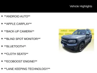Ford Bronco Sport 2024 AWD Outer Banks 4p SUV