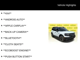 Ford Bronco Sport 2026 AWD Outer Banks 4p SUV