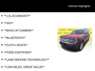 Ford Bronco Sport 2025 AWD Heritage 4p SUV