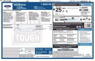 Ford Maverick 2025 AWD XLT 4dr SuperCrew 4.5 ft. SB