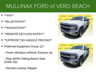 Chevrolet Silverado 1500 2016 4x4 LT Cabina Doble de 4 puertas, caja corta de 5.8 pies