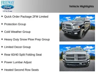 Ram 3500 2012 4x4 Laramie Limited 4p Crew Cab 6.3 pies SB SRW Pickup