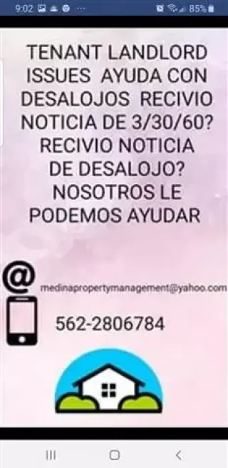 Consultante de desalojos
