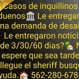 3/30/60 noticias?? desalojos??