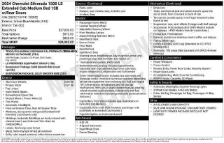 Chevrolet Silverado 1500 2004 4 puertas Cabina Extendida LS RWD SB