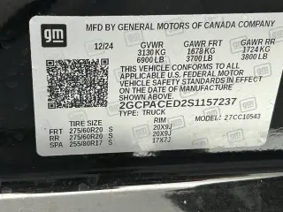 Chevrolet Silverado 1500 2025 4x2 LT 4dr Cabina Crew 5.8 ft. Caja corta