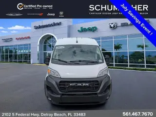Ram ProMaster 2024 Tradesman 2500 159 WB 3 puertas Techo Alto Furgón de Carga con Asiento del Pasajero