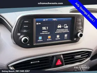 Hyundai SANTA FE 2019 SE 2.4L 4p Puertas Crossover
