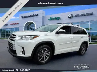 Toyota Highlander 2018 AWD XLE 4p SUV