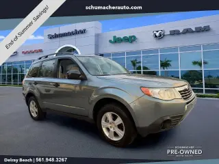 Subaru Forester 2010 tracción en las cuatro ruedas 2.5X wagon de 4 puertas automático de 4 velocidades