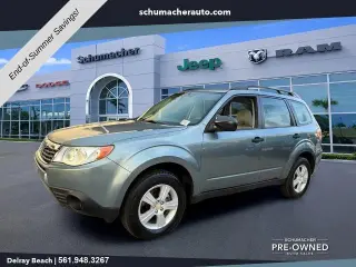 Subaru Forester 2010 tracción en las cuatro ruedas 2.5X wagon de 4 puertas automático de 4 velocidades