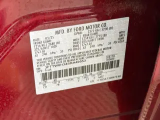 Ford Maverick 2025 XLT 4 puertas SuperCrew 4.5 pies. Caja corta