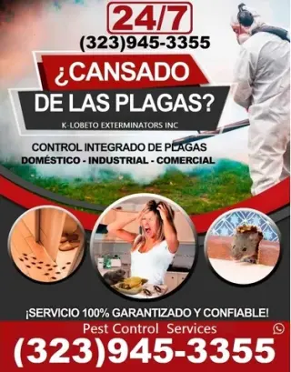 PEST CONTROL SERVICES 24/7.-