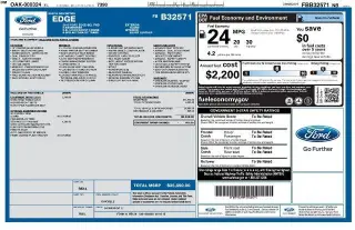 Ford Edge 2015 SEL 4dr Crossover