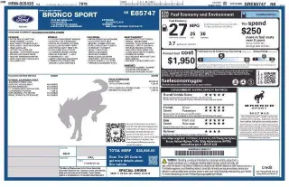Ford Bronco Sport 2025 AWD Big Bend 4p SUV
