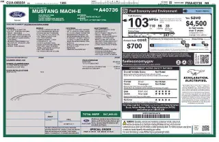 Ford Mustang Mach-E 2023 Select 4p SUV