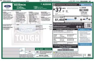 Ford Maverick 2024 XL 4dr SuperCrew 4.5 ft. SB
