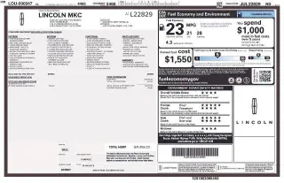 Lincoln MKC 2018 Reserve 4dr SUV