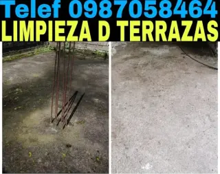 Limpieza de Terrazas Carcelen