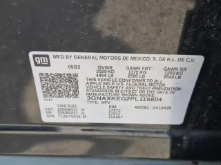 Chevrolet Equinox 2023 LT 4p SUV con 1LT