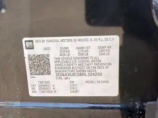 Chevrolet Equinox 2024 4x4 LT 4p SUV con 1LT