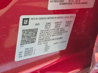 GMC Sierra 1500 2021 4x4 SLT 4p Cab Camioneta de 5.8 pies estandar